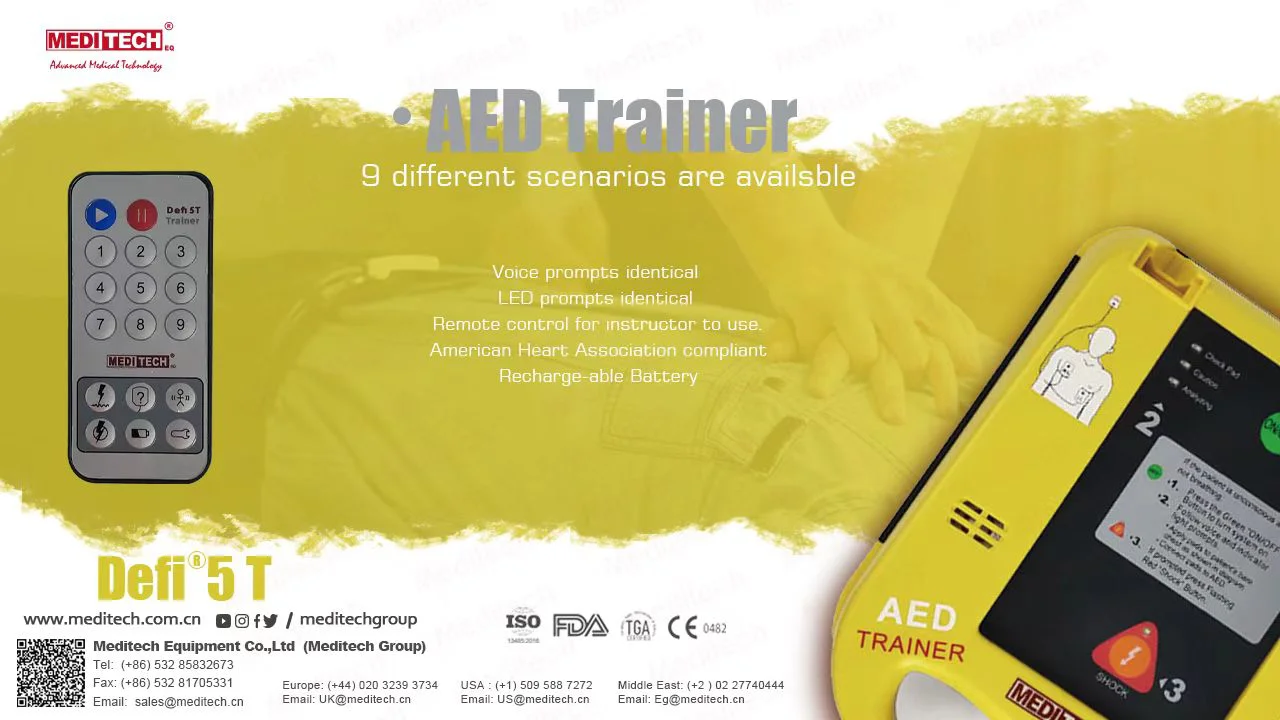 Defi 5T "AED Trainer" télécommande IR